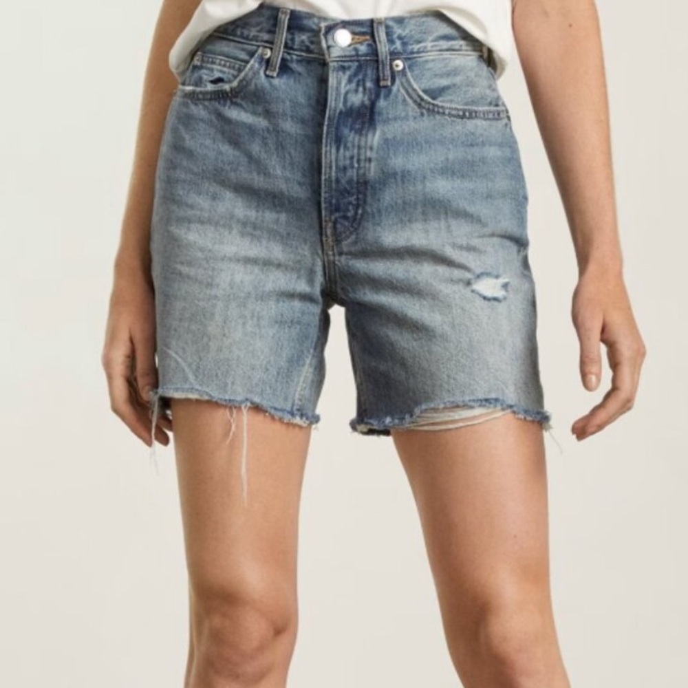 Everlane Organic Cotton High Shorts